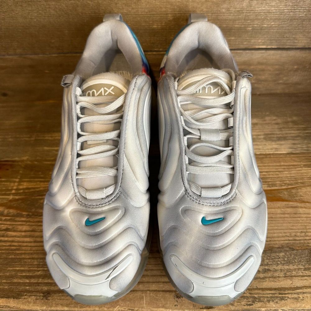 Big Kids Nike Air Max 720 Low Geology Gray Running Shoes Sneakers Size 4.5 Y GUC - Picture 3 of 7